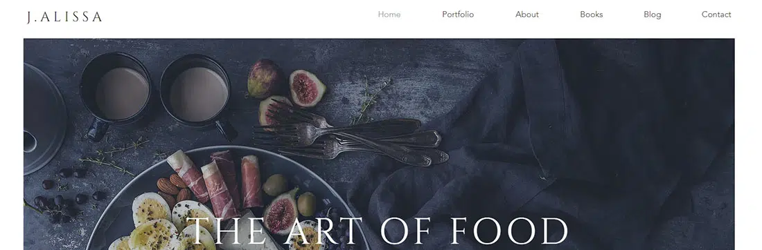 Food Photography Website Template
