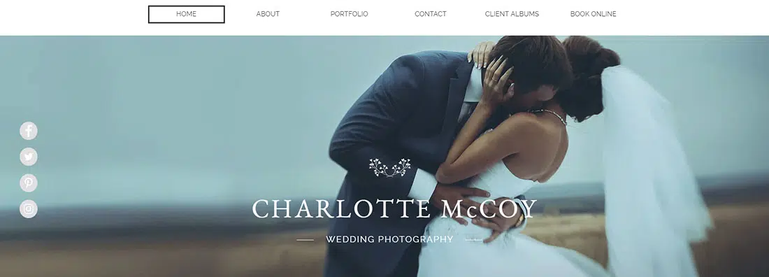 Wedding Photography Website Templates