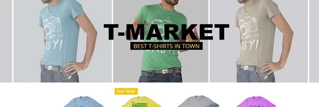 T-shirt Market Website