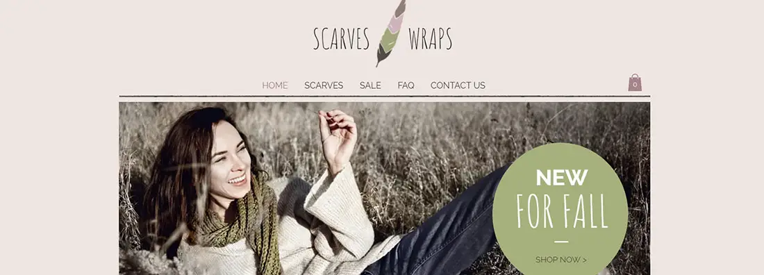 Scarf Shop Website