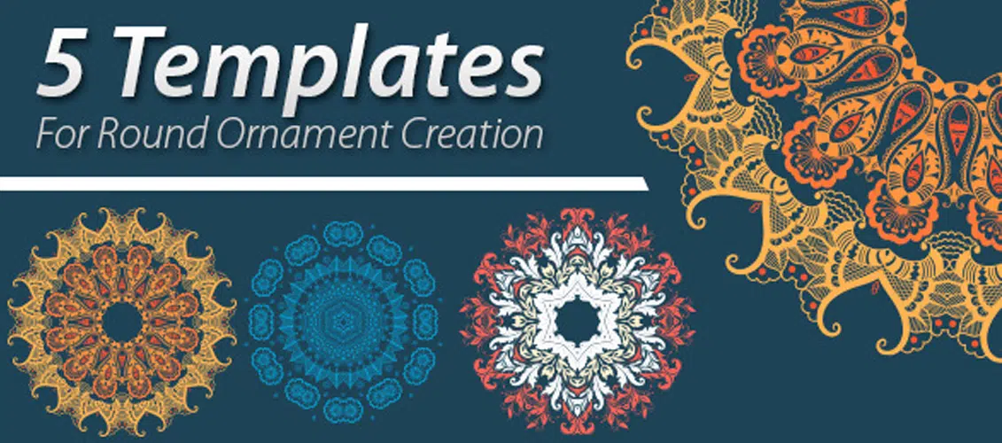 5 Templates For Round Ornament Creation