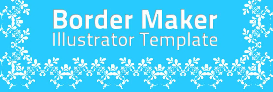 Border Maker Template Adobe Illustrator Actions