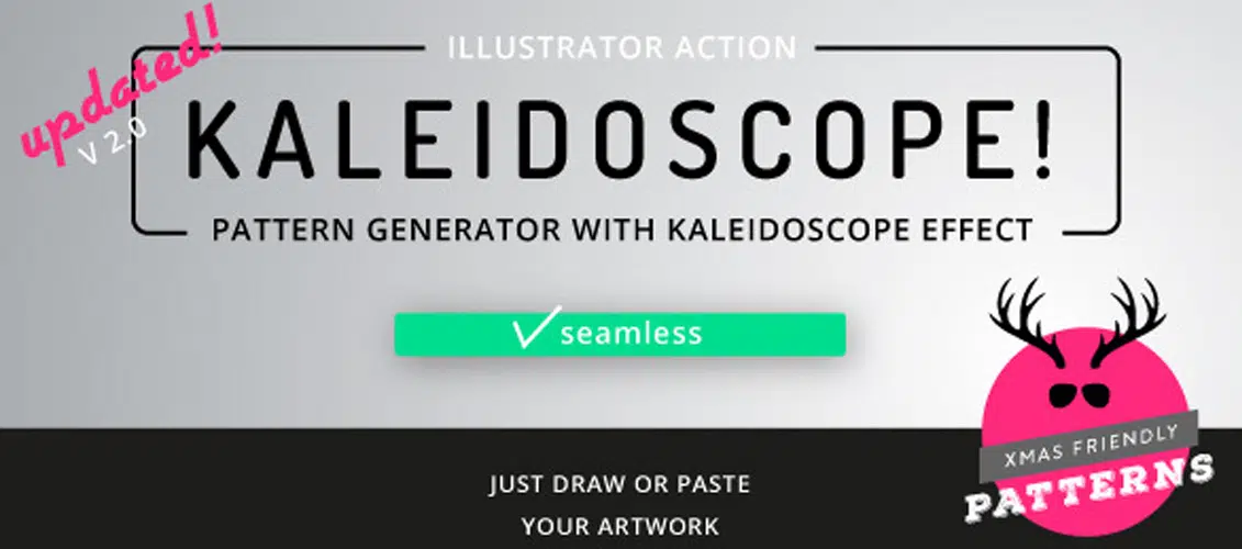 Kaleidoscope - Illustrator Action