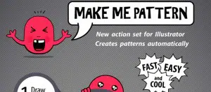 Make Me Pattern Action Set for Illustrator