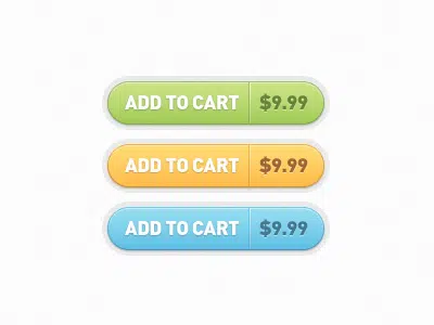 Add to Cart Buttons Free PSD