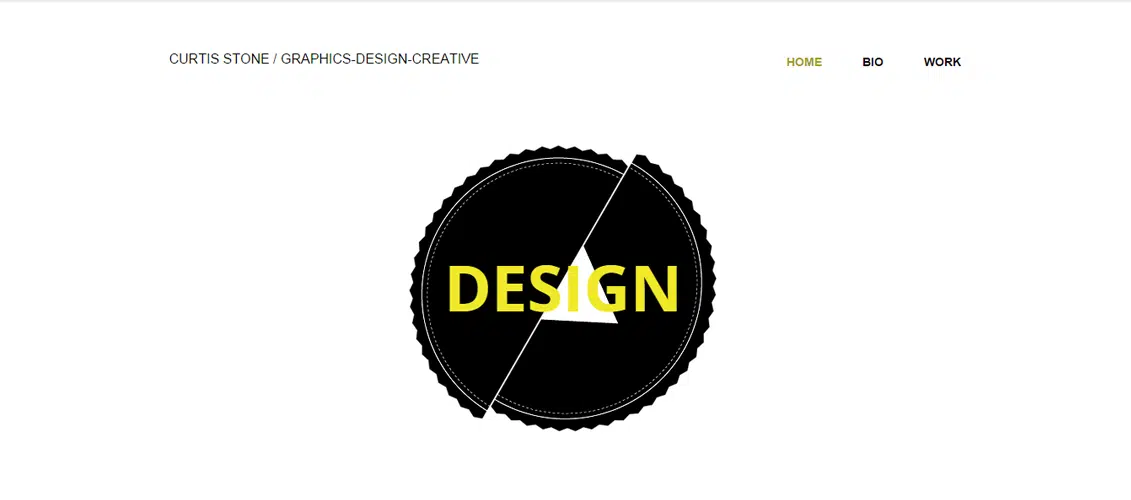 Designer Graphic Marketing Website Template
