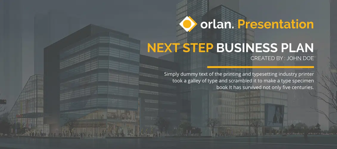 Orlan Keynote Business Presentation