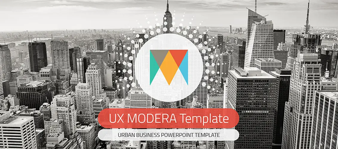 UX Modera Presentation Template for Keynote