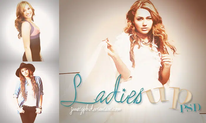 ladies up PSD Photo Effect Actions