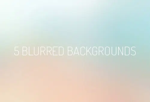 Blurred Backgrounds for iOS 7 apps (5 Items)