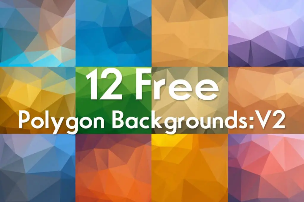 Free Polygon Backgrounds V2