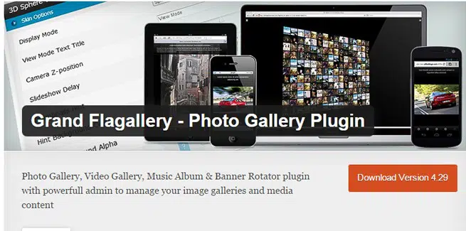 Grand Flagallery - Photo Gallery Plugin