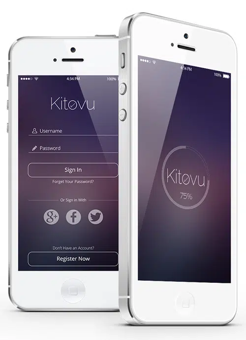 Kitovu IOS 8 UI UX App Design