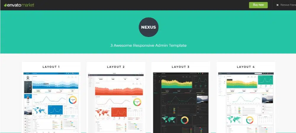 Nexus - Responsive Admin Template