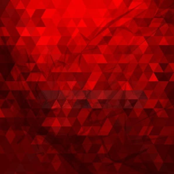 Red Polygonal Background Vector by Free Vector