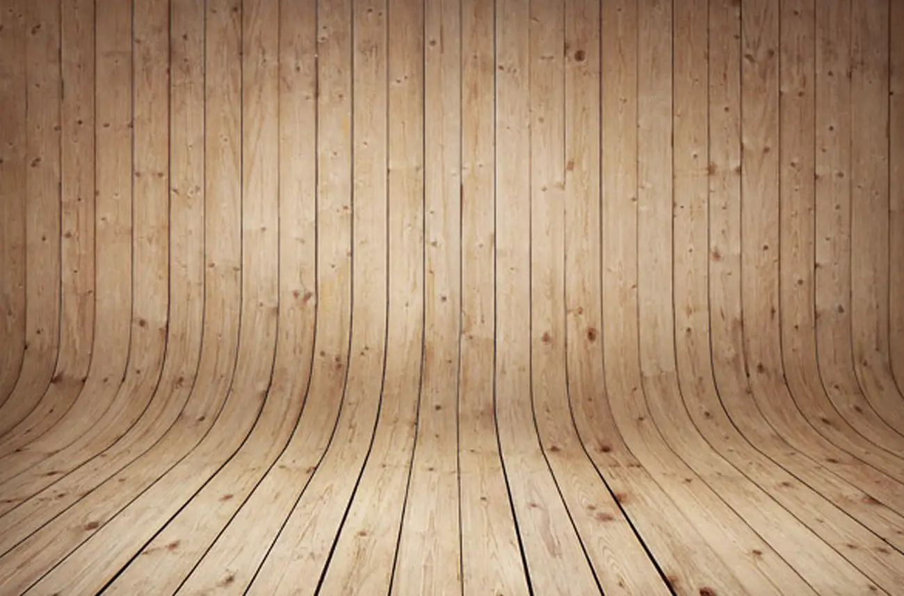 3 Curved Wooden Backdrops Vol