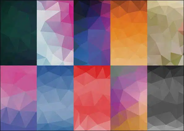 10 Free Geometric Abstract Backgrounds by Instant Shift