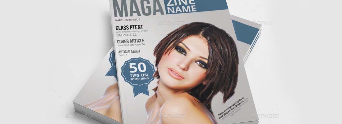 20 Beautiful Premium Templates for Magazines