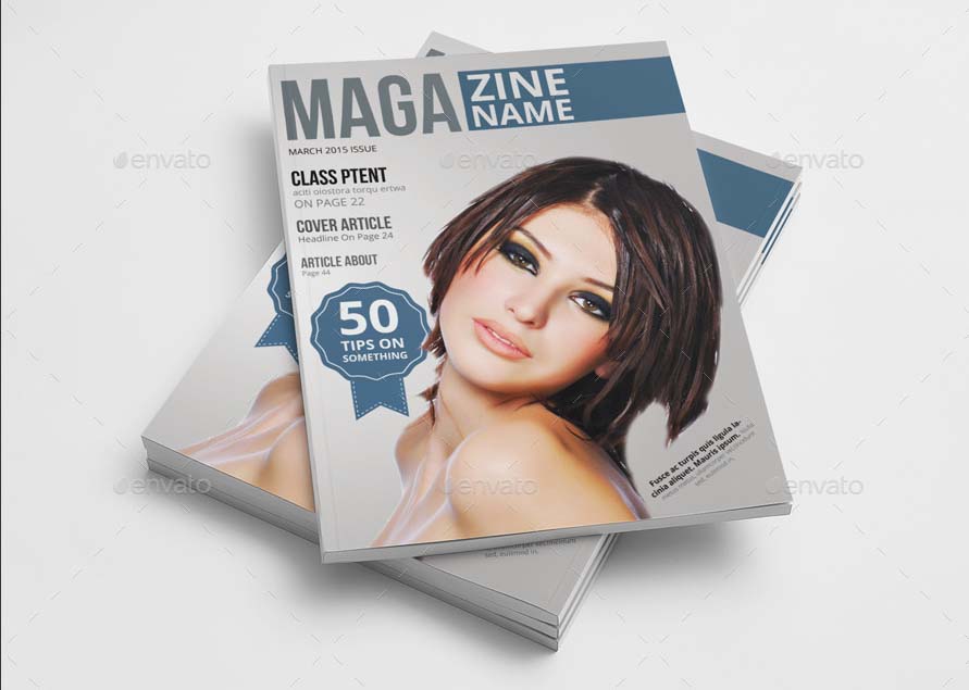 20 Pages Photoshop Templates for Magazines