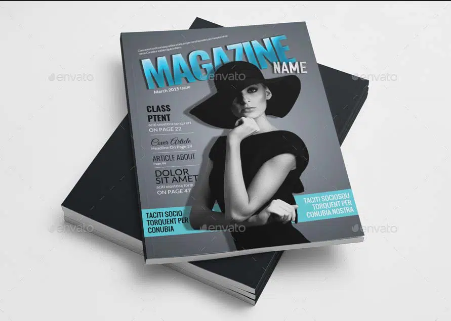 50 Pages Magazine Template