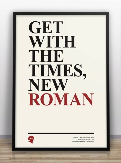 get with the times, new roman
