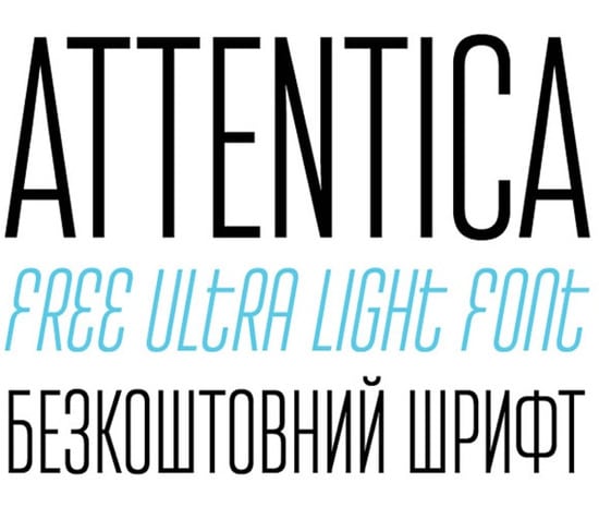 Attentica artsy free fronts