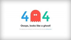Free 404 Error Page PSD Template