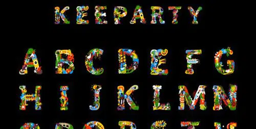 Keeparty font by fontsoup