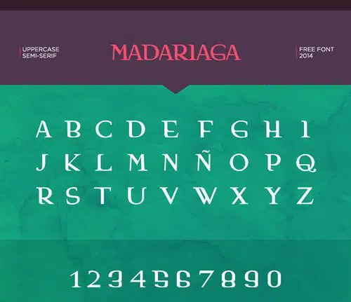 Madariaga - Free Font