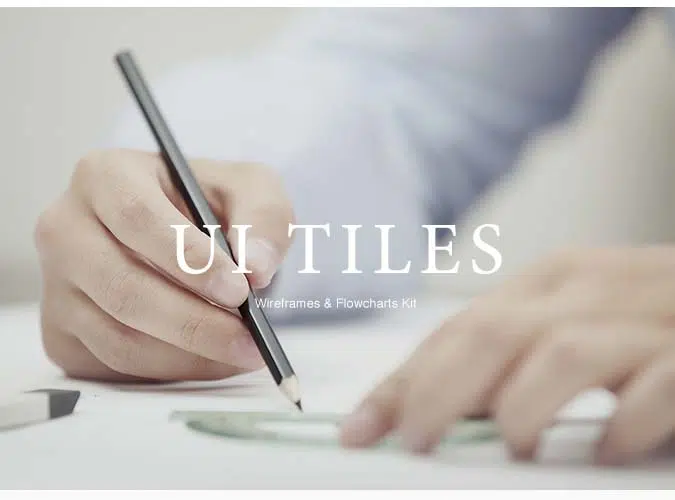 UI Tiles Website Flowcharts