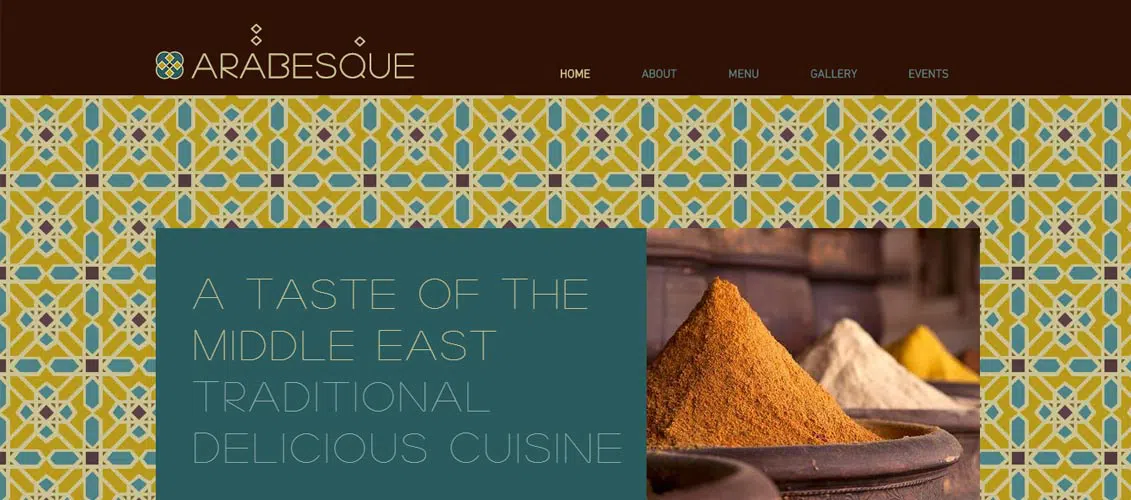 Middle Eastern Restaurant Template
