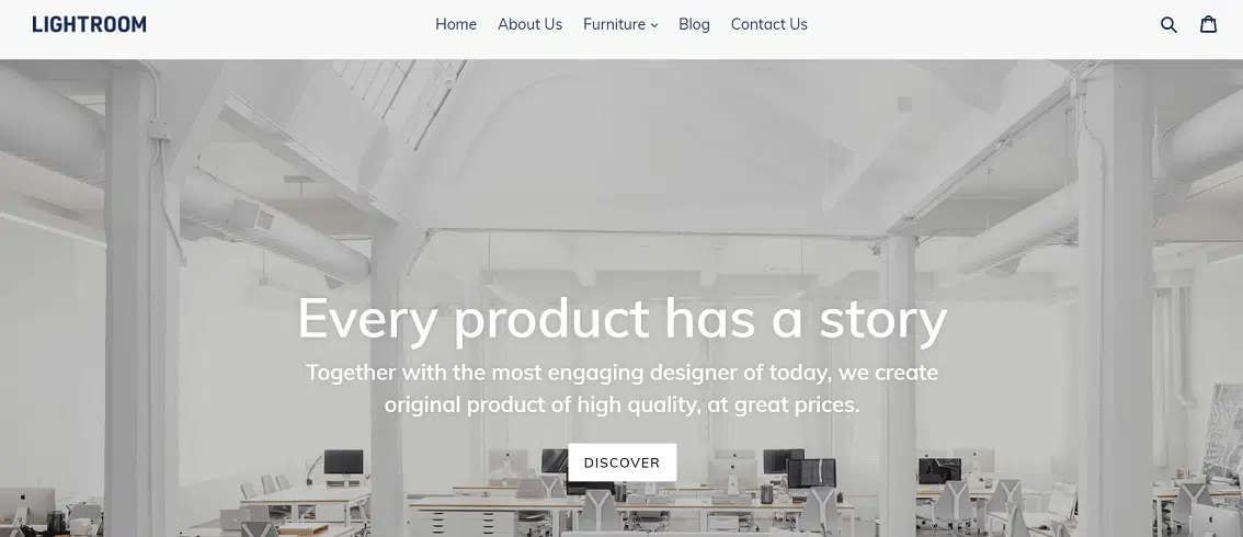 Debut - Light Free Shopify Template