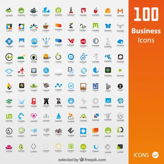 Collection business icons