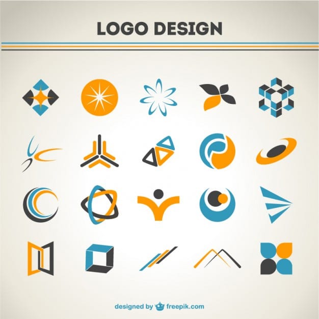 Free abstract logos collection