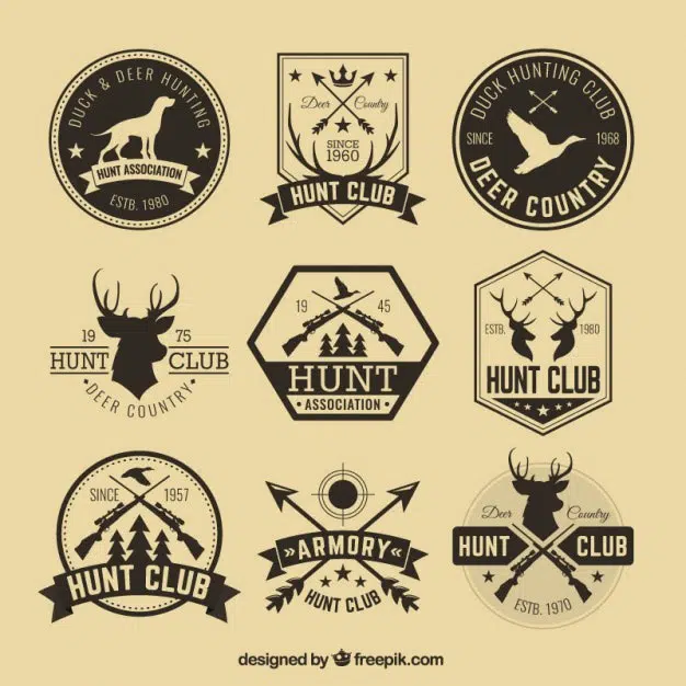 Hipster Free Vector Badges