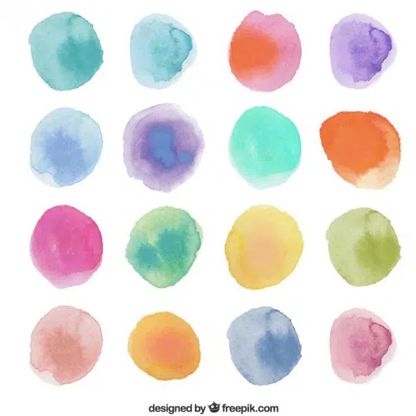 Watercolor-dots