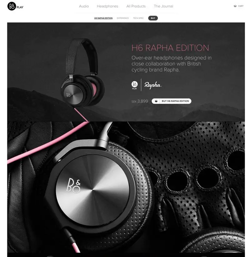 Beoplay Web Design