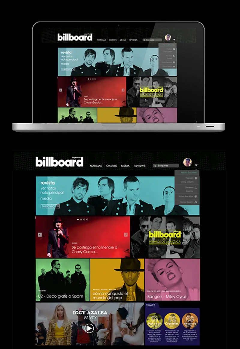 Billboard Modern Web Designs