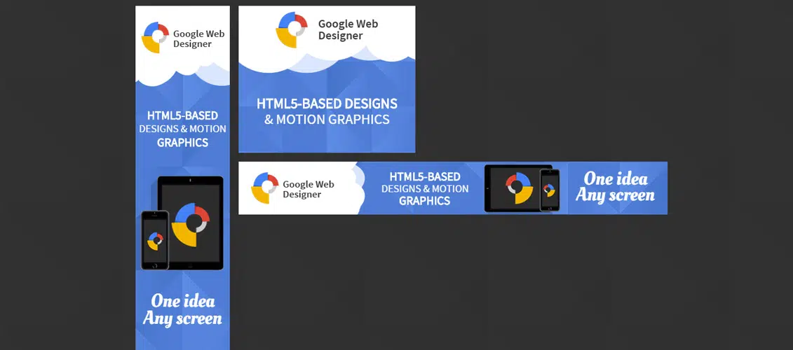 Google Web Design HTML 5 Animated Banner Two