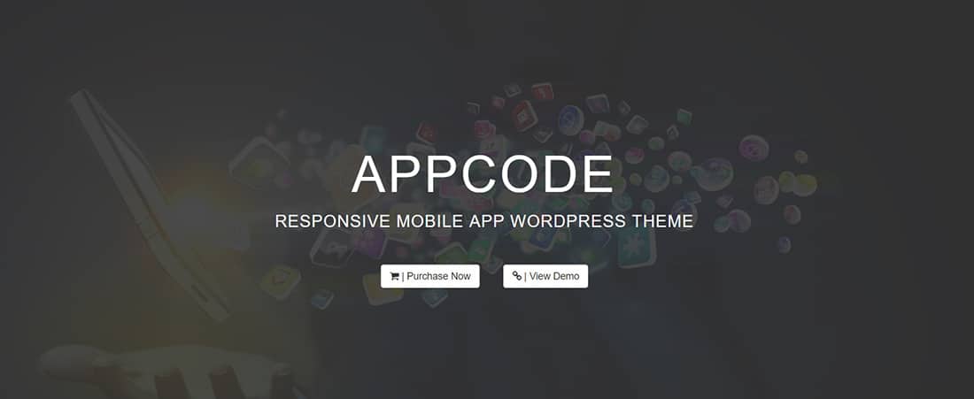 AppCode - Responsive Mobile App WordPress Theme 