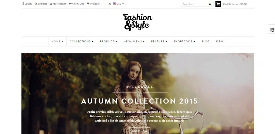 AP Fashion Store Responsive Shopify Template
