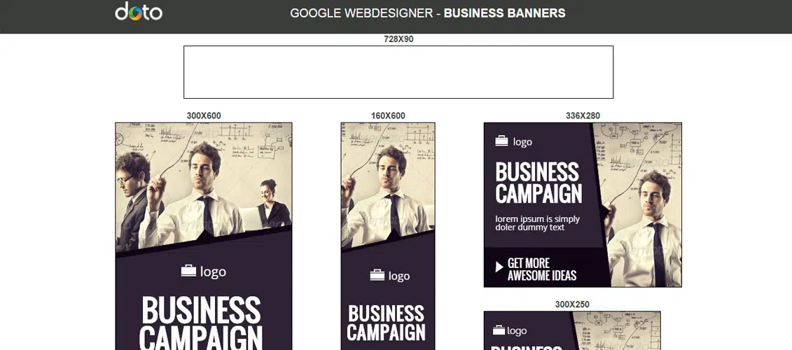 HTML5 Business Banners