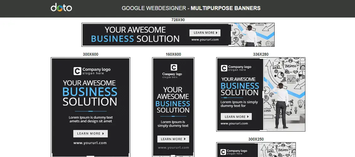 HTML5 Multipurpose Banners