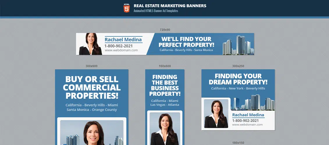 Real Estate HTML5 Ad Template