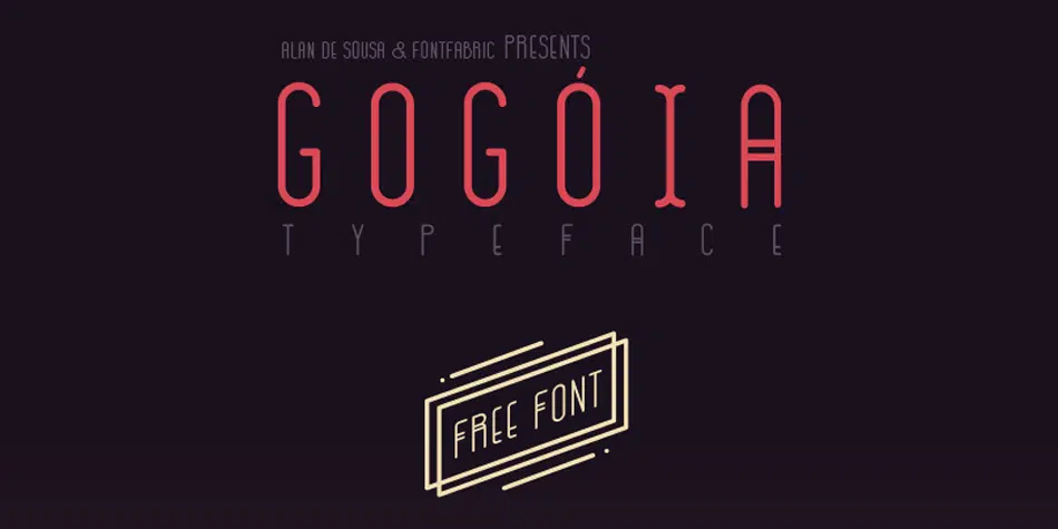 Gogoia Free Minimalist Fonts
