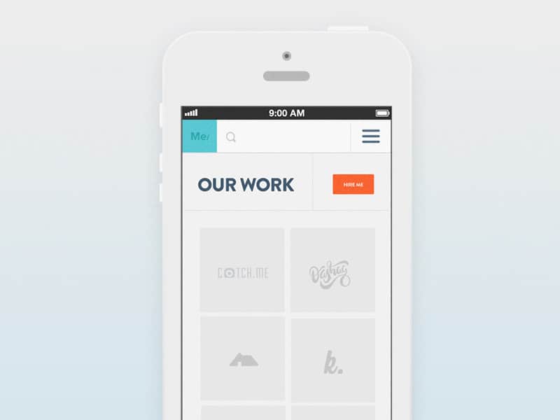 Work App Designs