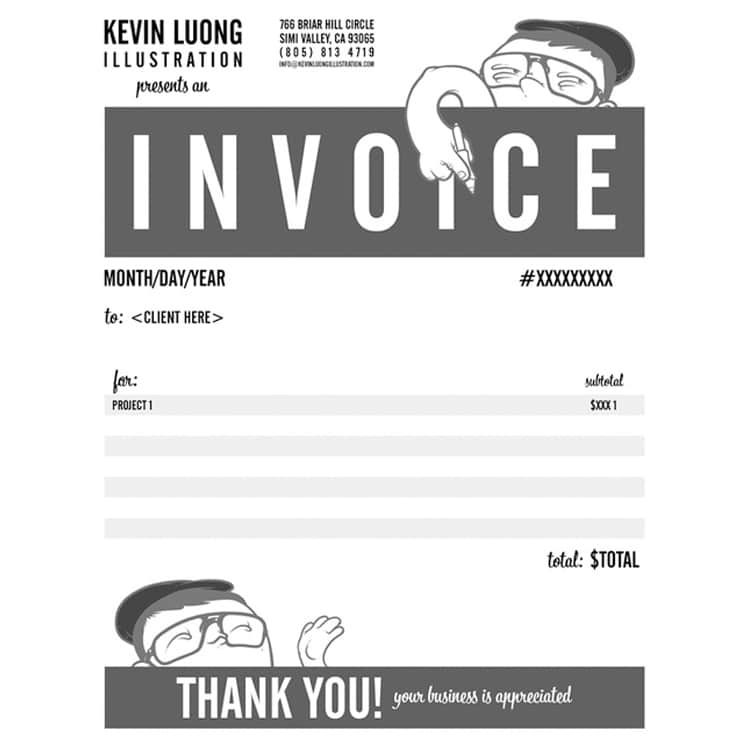 Invoice Designs Skills