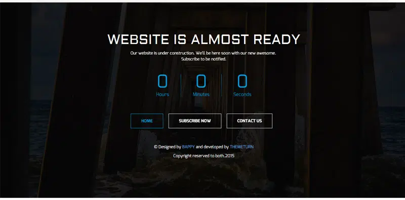 Timer--Free-Responsive-Coming-soon-page