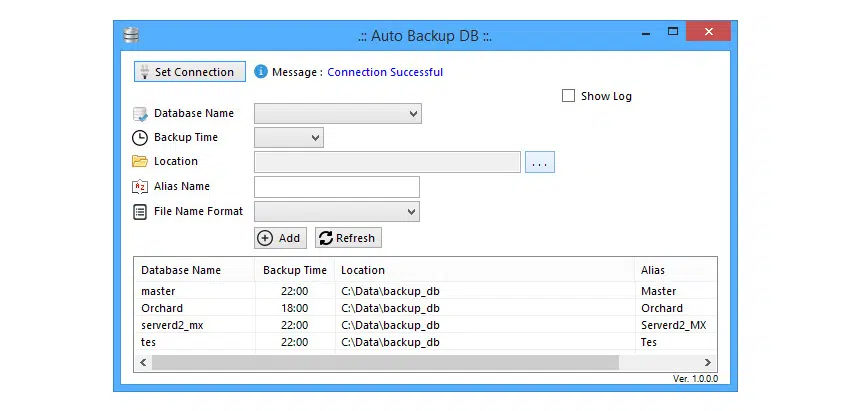 Auto Backup DB- SQL Server 