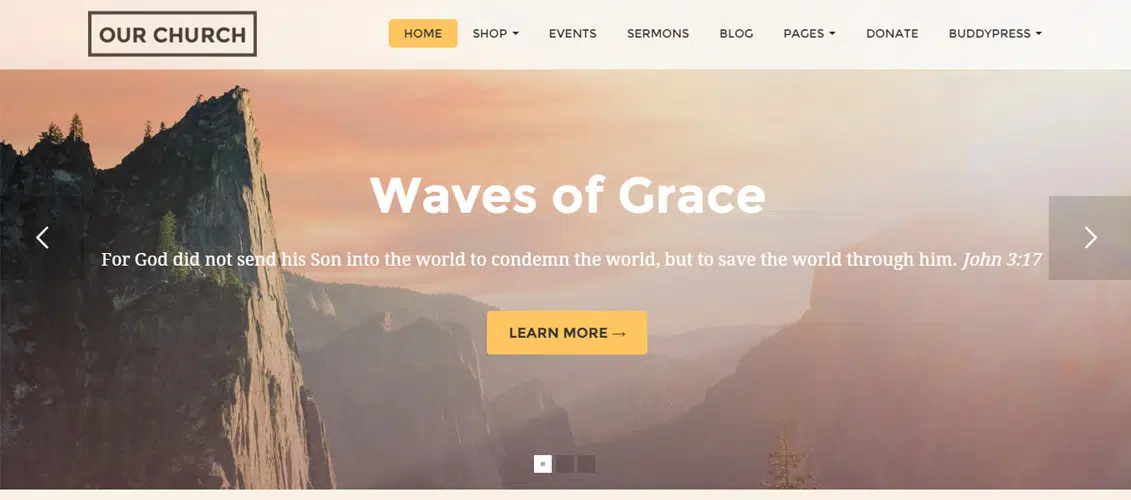 Our Church Responsive Multipurpose WordPress Theme